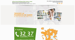 Desktop Screenshot of pharmaciedegarderouen.com